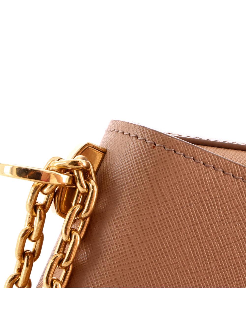 Prada Round Chain Flap Crossbody Bag #258567P15B - Picture 6 of 7